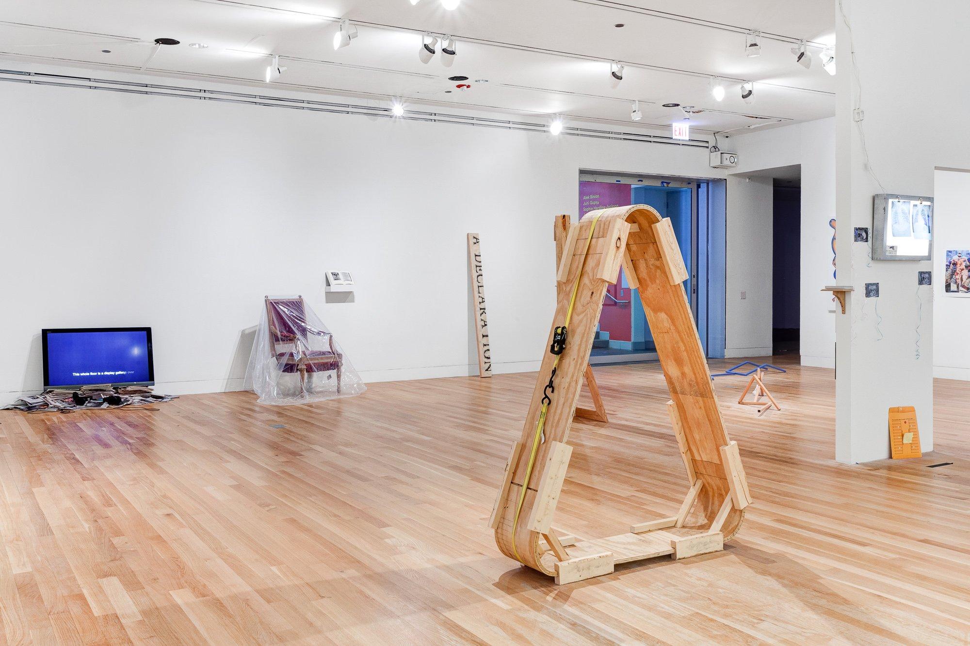 Gallery installation view