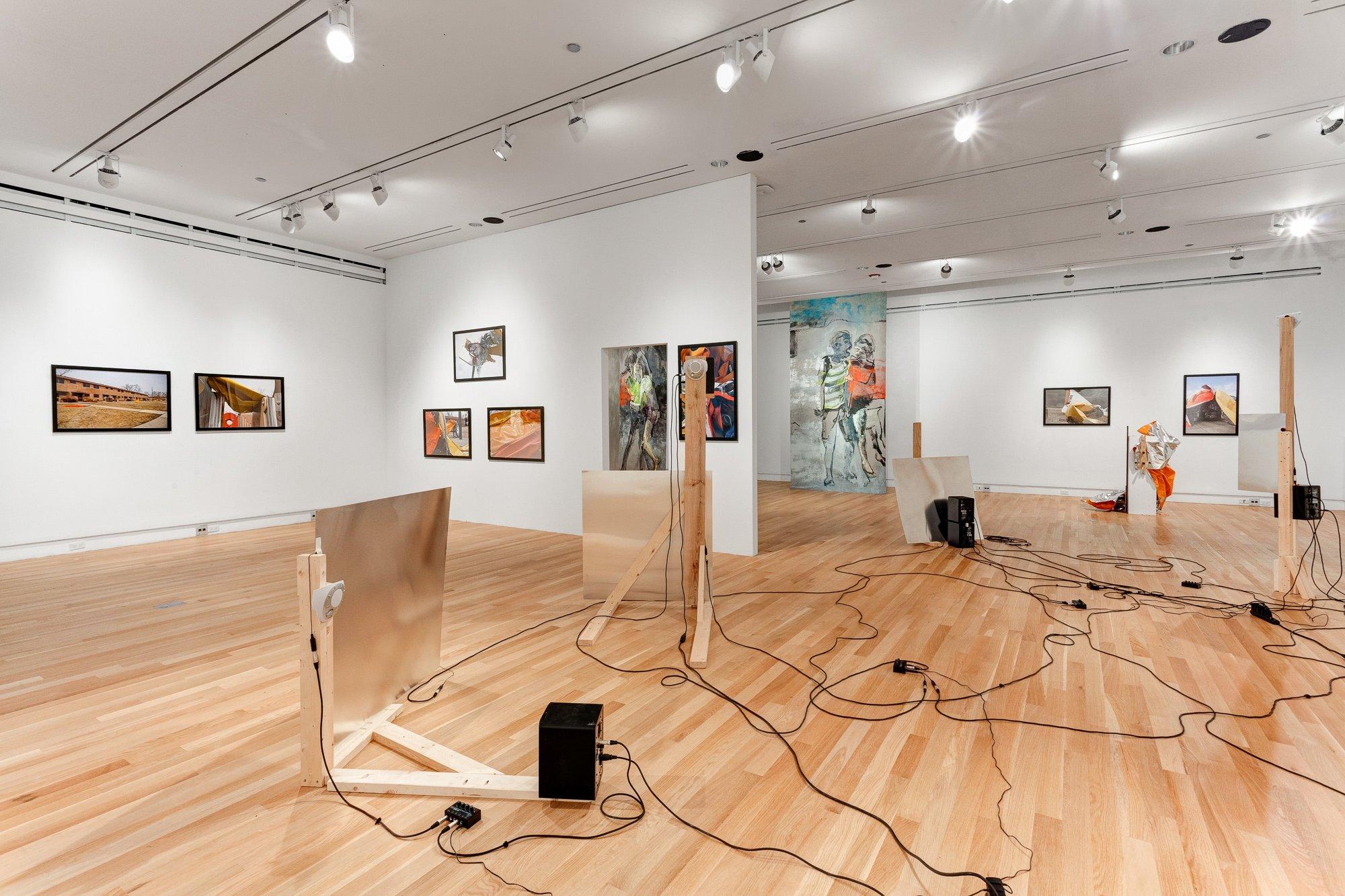Work by Brandon Sherrod, Terence Wong, and Krista Varsbergs