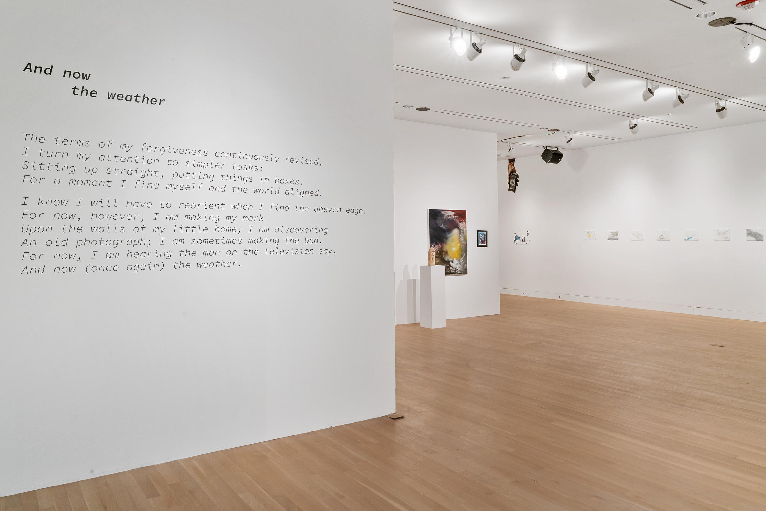 Gallery installation view
