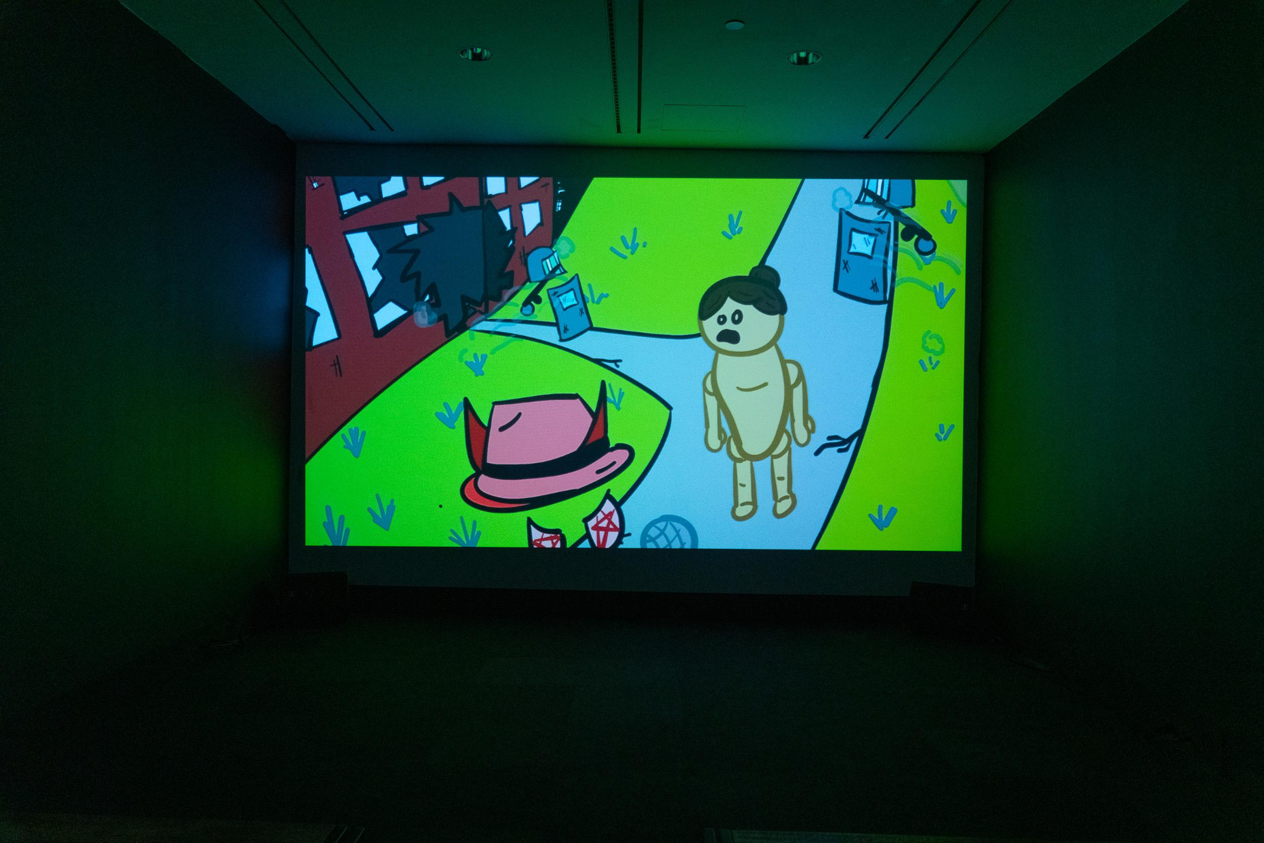 Gallery installation view. Photography by Robert Chase Heishman.
